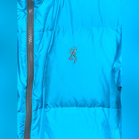 Browning Goose Down Puffer Jacket with Stuff Sack Women’s Size Small - Picture 3 of 11